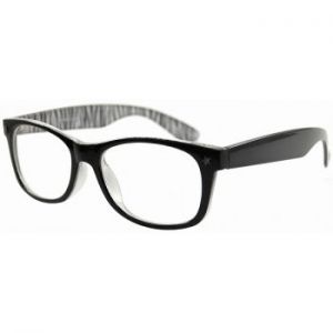 ARC STYLE 아크 스타일 패션 안경 BB 1062-01 블랙 제브라 다테 안경 간이 케이스 첨부