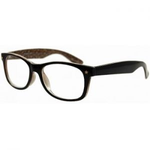 ARC STYLE 아크 스타일 패션 안경 BB 1062-47 블랙 레오 파 드 다테 안경 간이 케이스 첨부