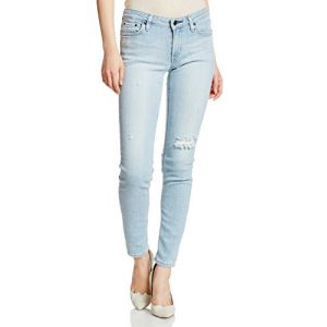 Miss EDWIN(미스 《에도우인》) E STANDARD BY EDWIN LADIES SKINNY ED22L-166 166 담 색유즈드(중고) 27
