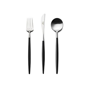 큐티폴(Cutipol) GOA/고어 블랙 디저트3점 세트 (나이프 포크 스푼)