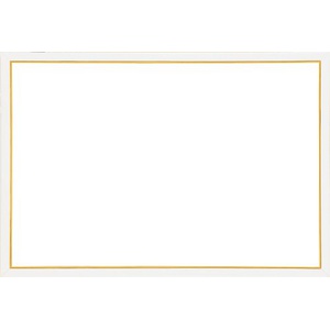 (epoch)에폭사 목제 퍼즐 프레임 우디 패널 엑설런트 골드 라인 《샤》인 화이트 (50x75cm)