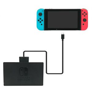 HOHOEN 닌텐도 Nintendo Switch 도크 세트용 Type C 연장 케이블 교환 케이블 데이터,비디오,음전송 기능 고속 충전 대응 Type-C 변환 ConnectorUSB케이블