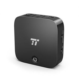 TaoTronics 2-in-1 Bluetooth 4.1 트랜스미터&리시버,디지탈 광케이블 토스 링크 3.5mm 음성 케이블 wireless 어댑터 aptX CD음질 대응 연체 없