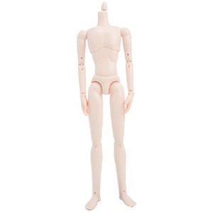 《오비츠》제작소(Obitsu Seisakujo) Obitsu Doll 10.6 inches (27 cm), Obitsu Body Mens Slim Type, New Model, Whity, Soft Vinyl, Movable F
