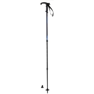 BUNDOK(밴드《구》) BUNDOK BD-450 Trekking Pole System 3, Blue/Black/Magenta, Climbing Stick, Anti-Shock System, T-Shape