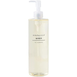 무인 양품 Muji Oil Cleansing for Sensitive Skin, 13.5 fl oz (400 ml) (x 1)